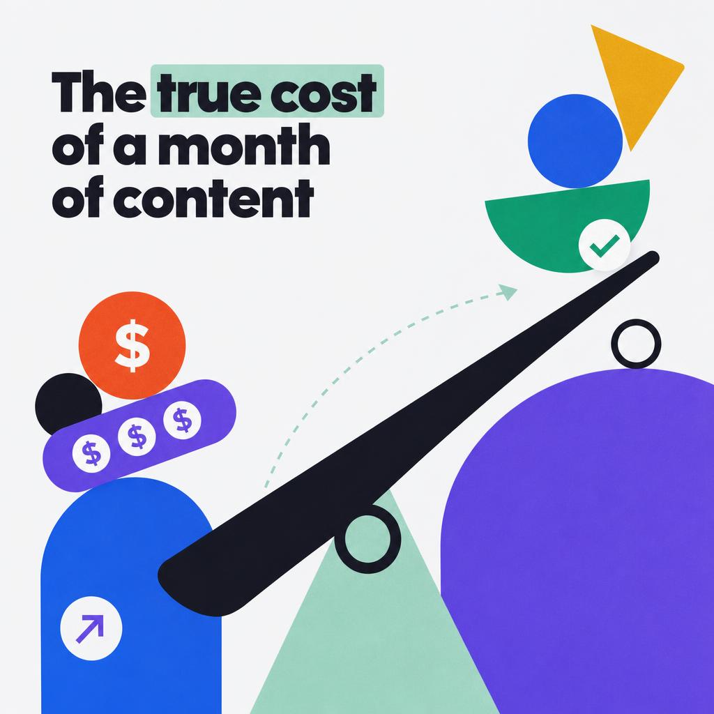 The True Cost of a Month of Content (It's More Than You Think)