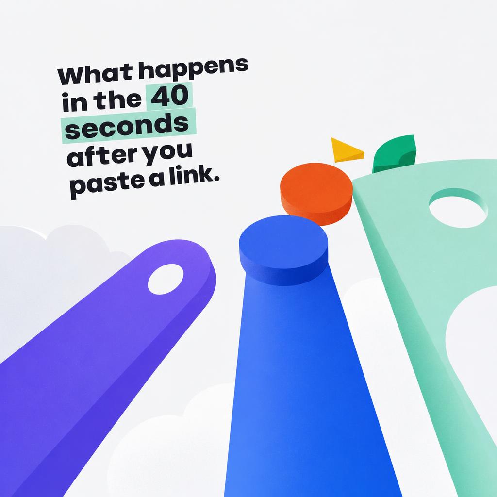 What Happens in the 40 Seconds After You Paste a Link
